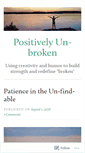 Mobile Screenshot of positivelyunbroken.com